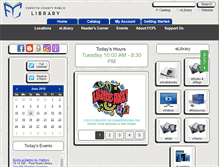 Tablet Screenshot of forsythpl.org